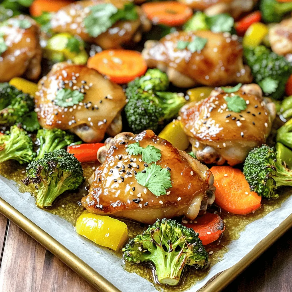 Honey Garlic Sheet Pan Chicken Flavorful Family Meal