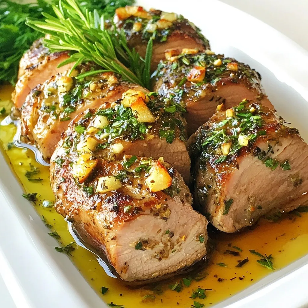 Garlic Herb Turkey Tenderloin Flavorful and Easy Recipe