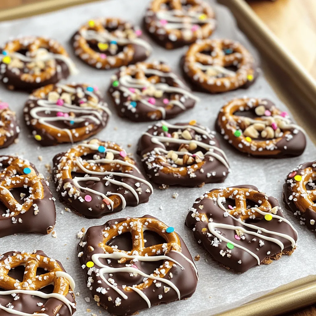 Chocolate Covered Pretzel Bark Delightful Easy Treat