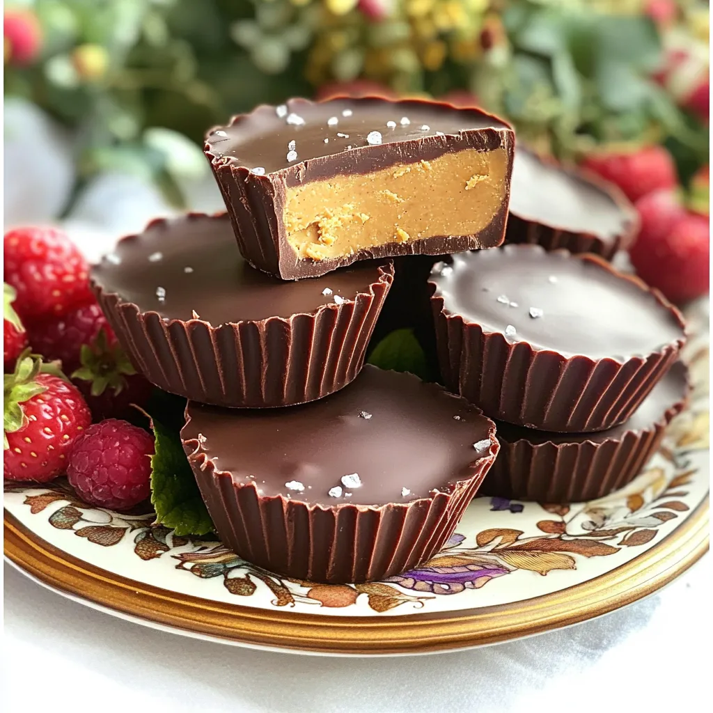 Vegan Chocolate Peanut Butter Cups Creamy Delight