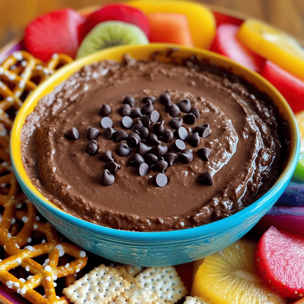 Cottage Cheese Brownie Batter Dip Protein Delight