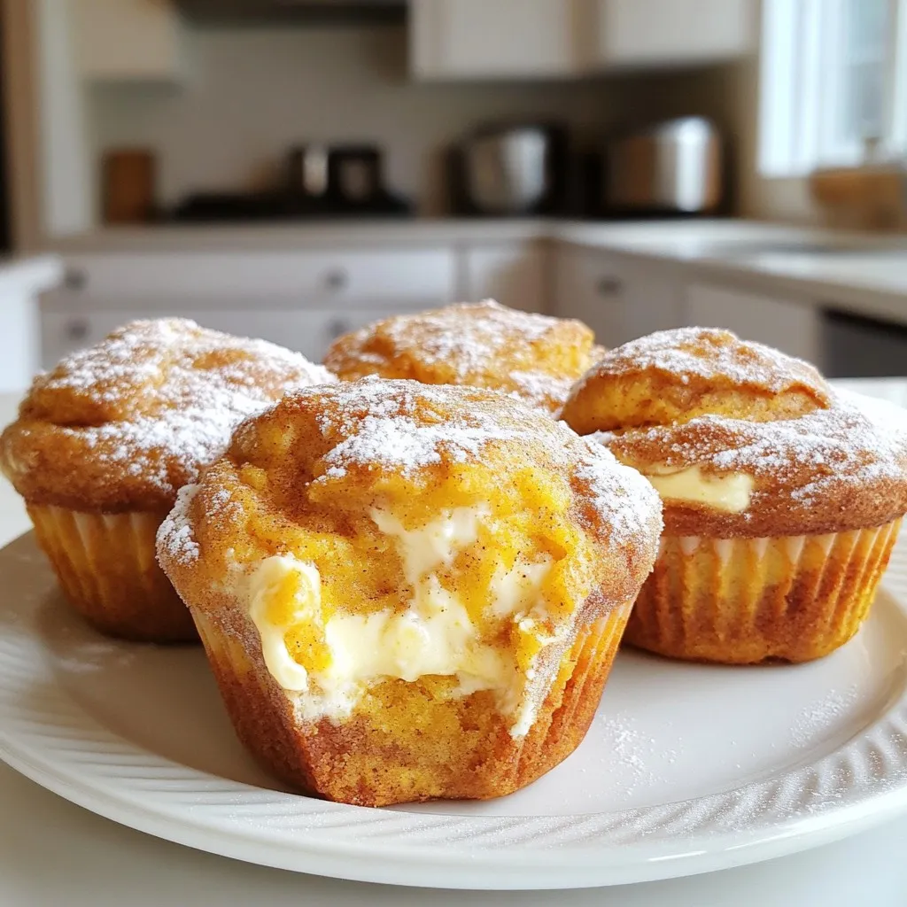 Pumpkin Cream Cheese Muffins Delightfully Simple Recipe