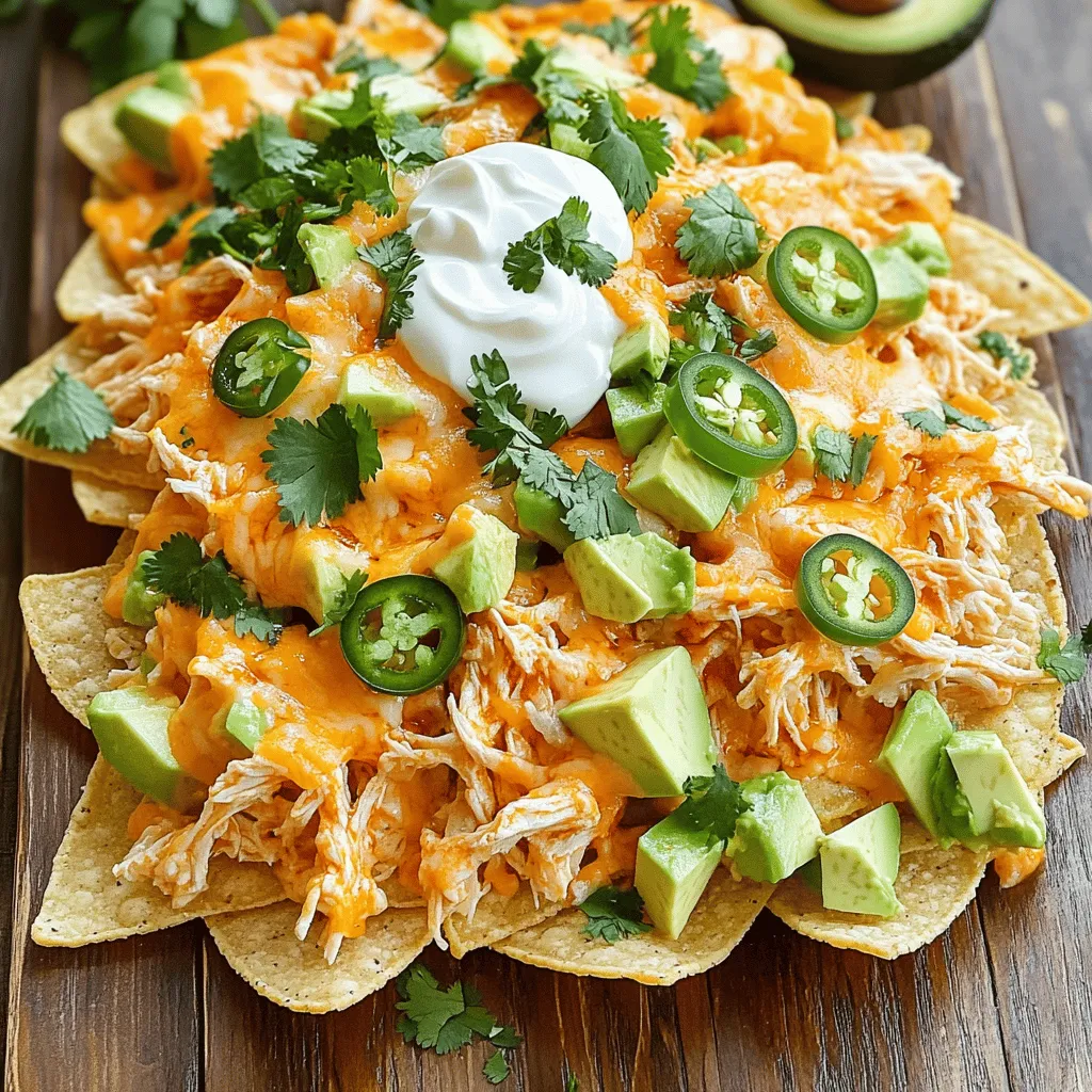 Loaded Buffalo Chicken Nachos Savory Game Day Treat
