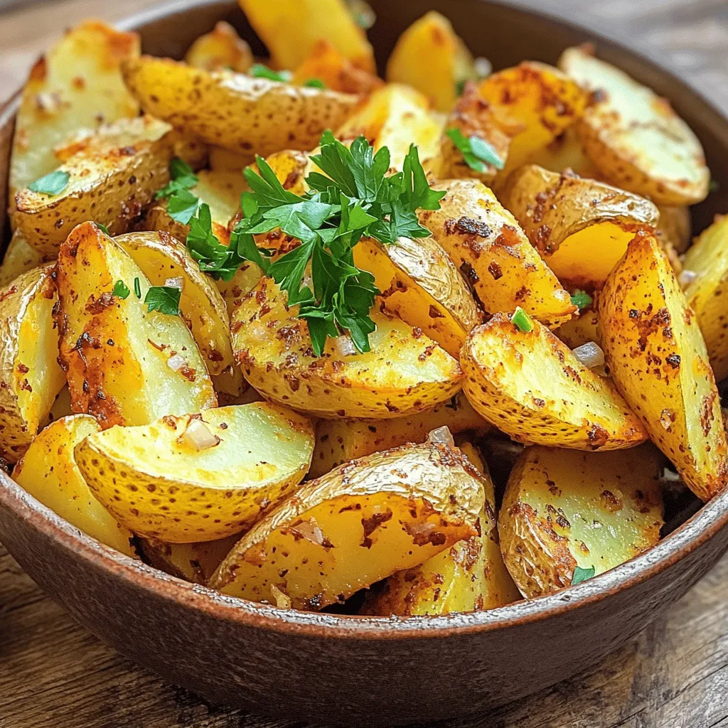 Crispy Air Fryer Potato Wedges Easy and Tasty Snack
