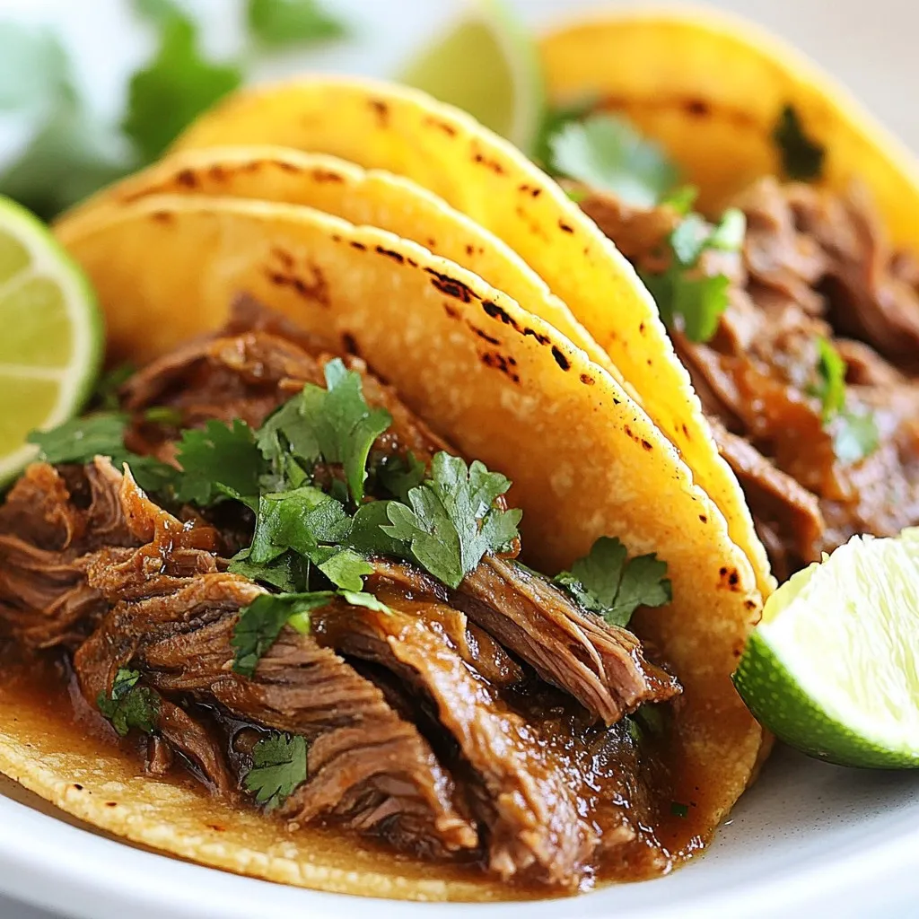 Crockpot Birria Tacos Flavorful and Easy Recipe