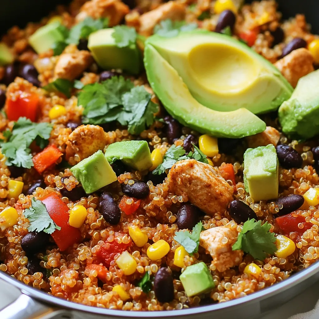 Southwest Chicken Quinoa Skillet Flavorful Power Meal
