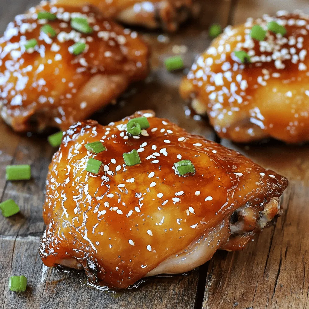 Honey Glazed Chicken Thighs Flavorful and Easy Recipe