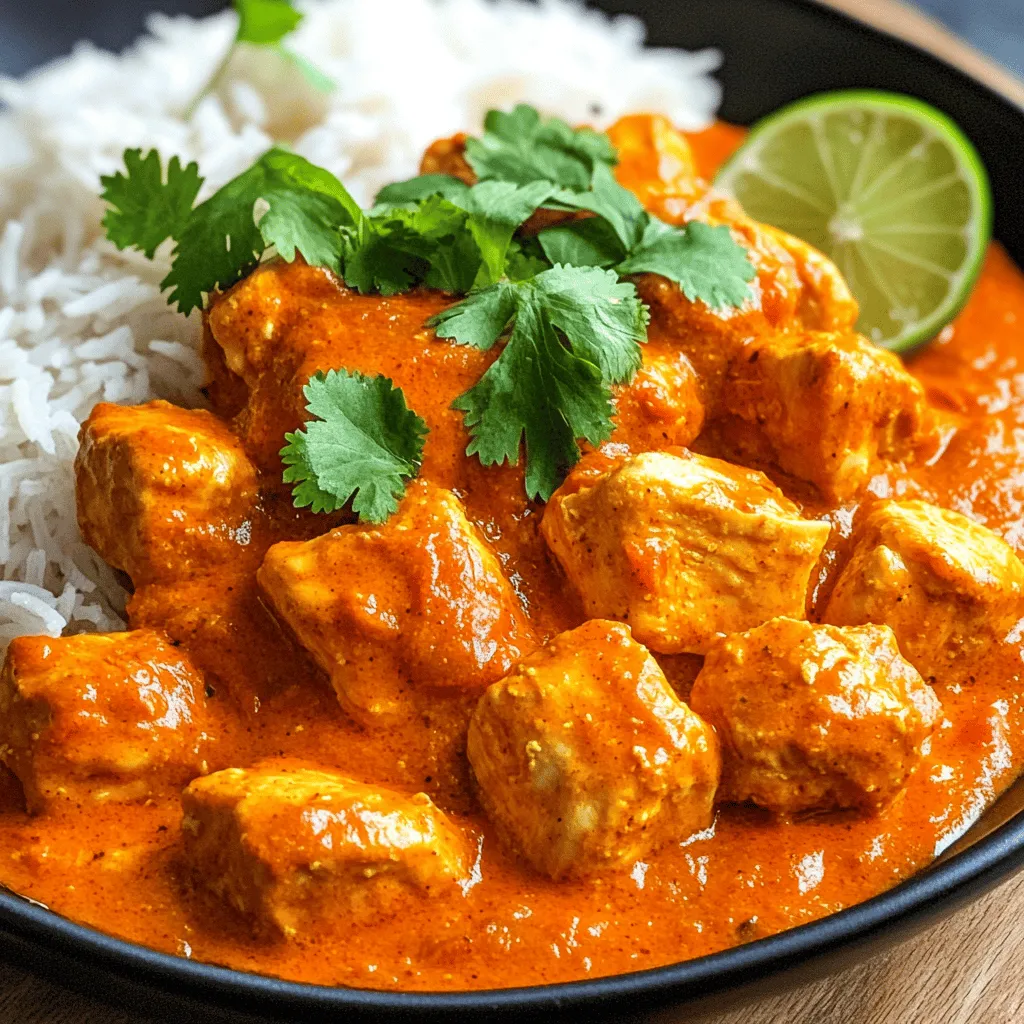 Easy Chicken Tikka Masala Flavorful and Simple Dish