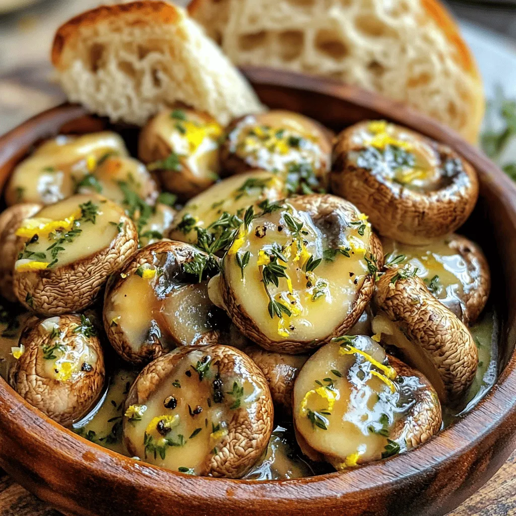 Garlic Butter Herb Mushrooms Flavorful Delight Recipe