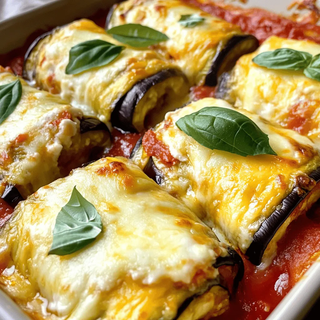 Eggplant Rollatini Delightful and Easy Dinner Recipe