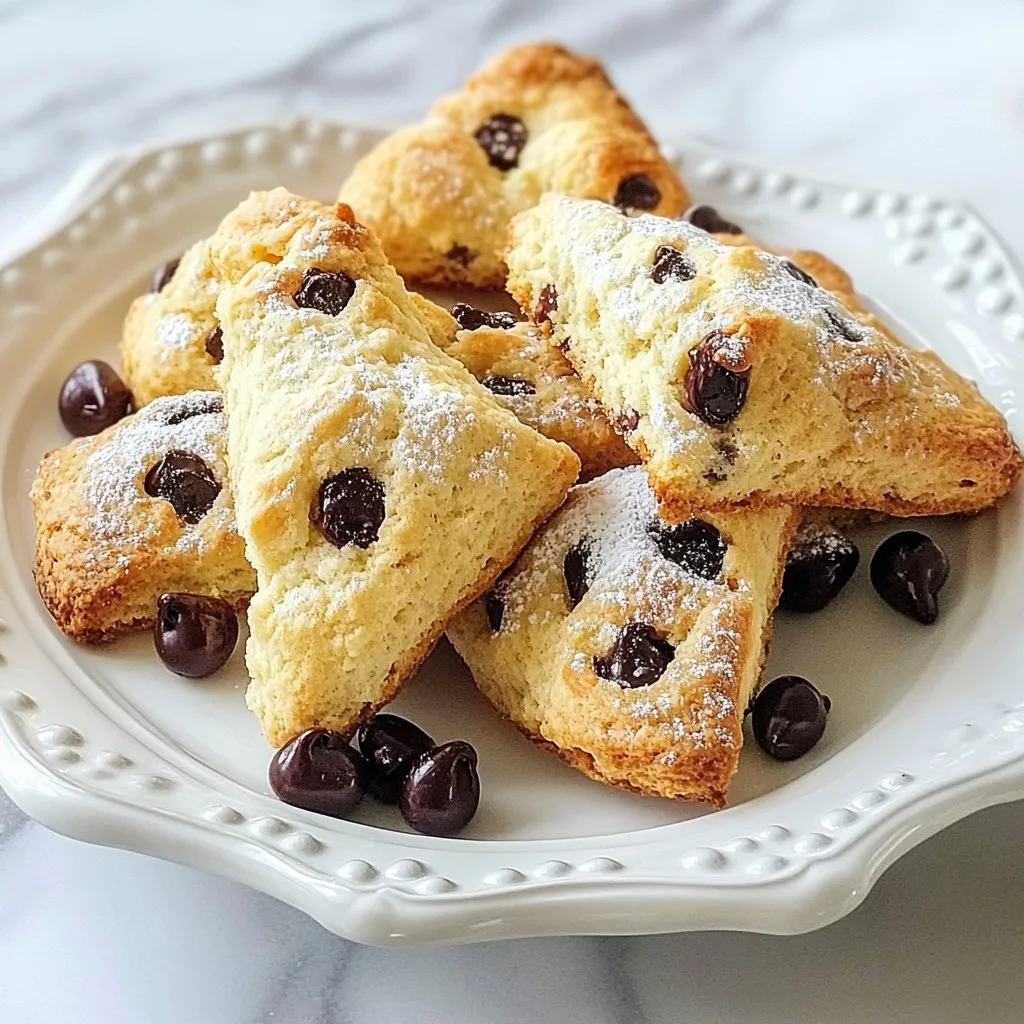 Cherry Chocolate Chip Scones Delightful Breakfast Treat