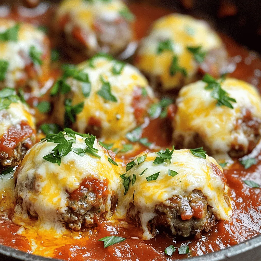 Cheesy Stuffed Meatballs Flavorful and Simple Recipe