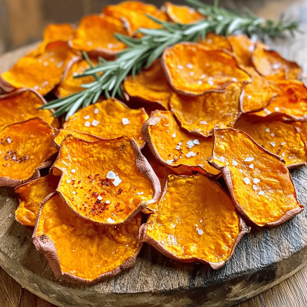 Baked Sweet Potato Chips Crispy and Flavorful Treat
