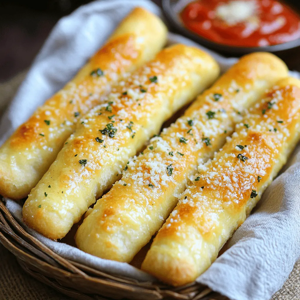 Easy Garlic Breadsticks Flavorful and Simple Recipe