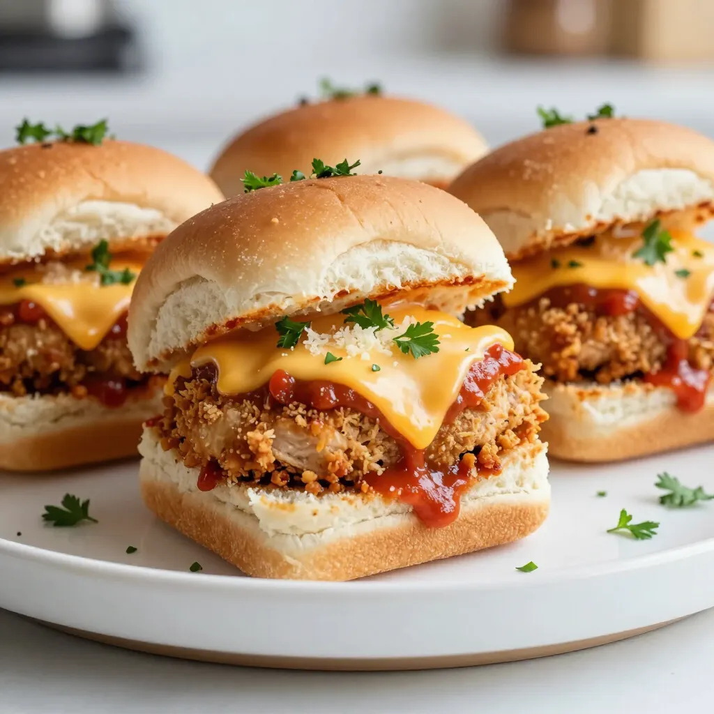 Irresistible Chicken Parmesan Sliders Easy Recipe