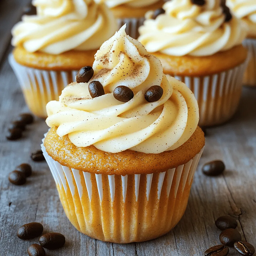 Pumpkin Spice Latte Cupcakes Delightful Fall Treat