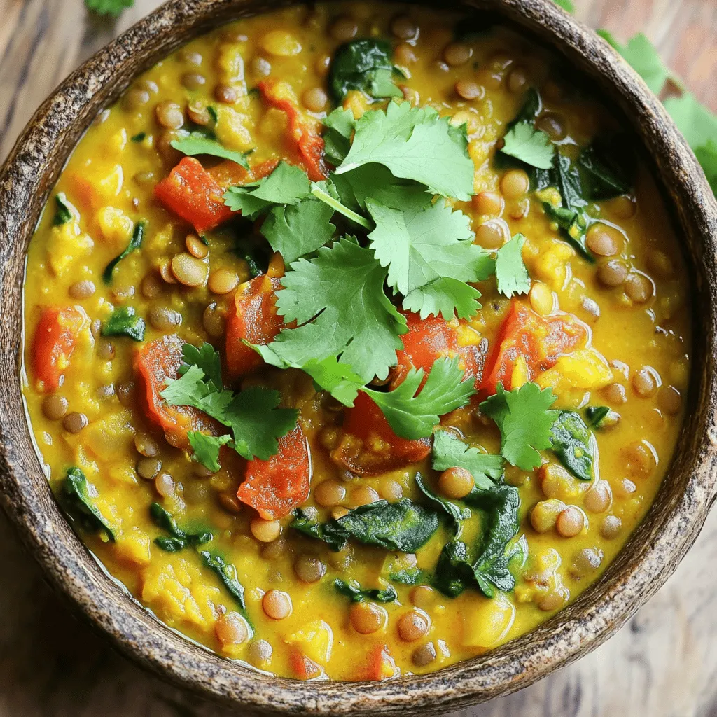 Easy Vegan Lentil Curry Flavorful and Simple Dish