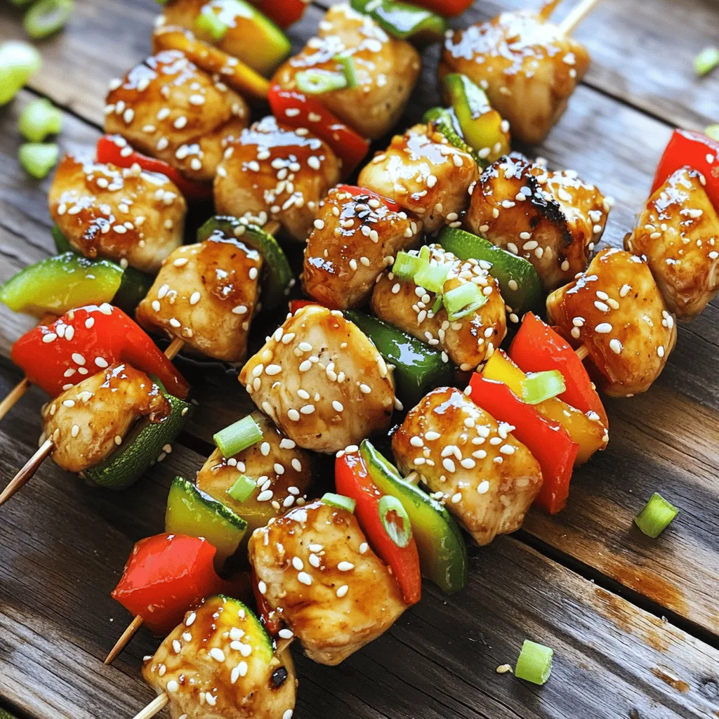 Chicken Teriyaki Skewers Flavorful and Easy Recipe