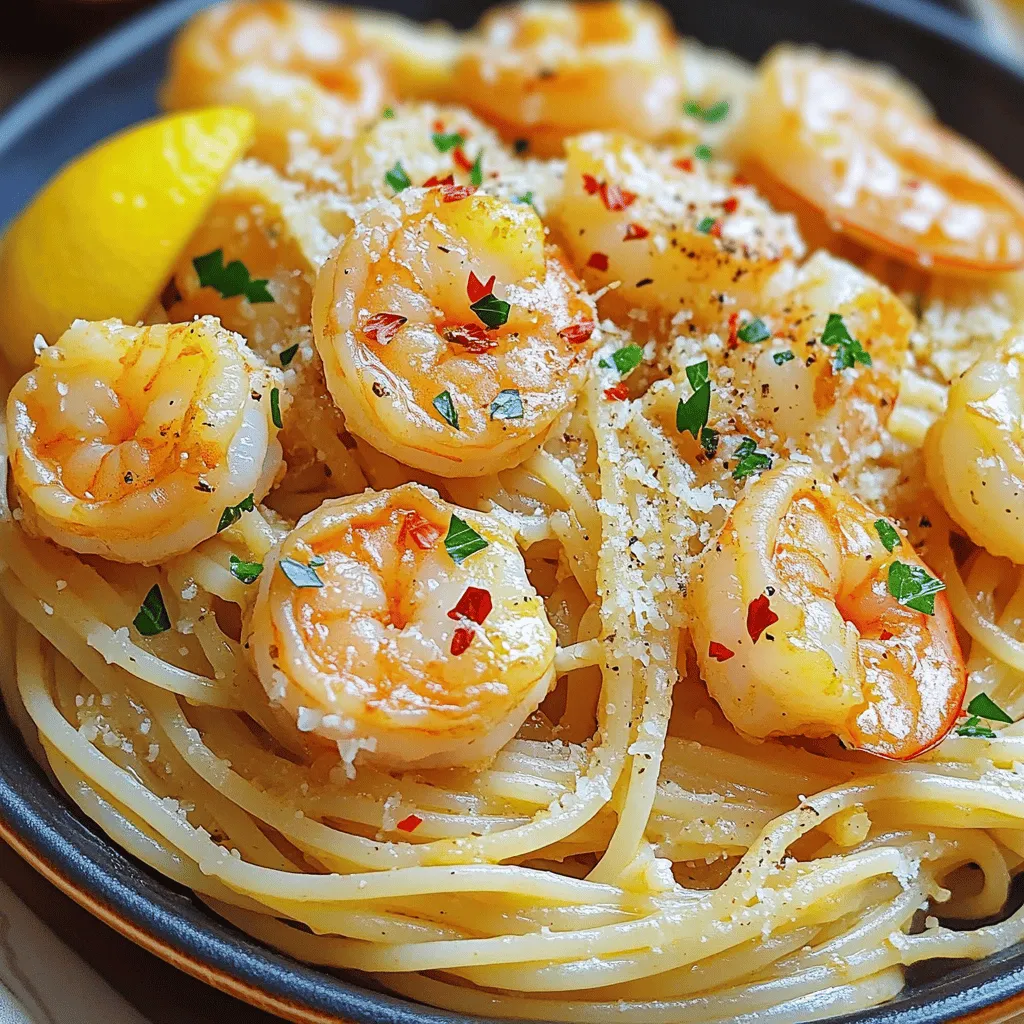 Garlic Butter Shrimp Pasta Quick and Flavorful Dish
