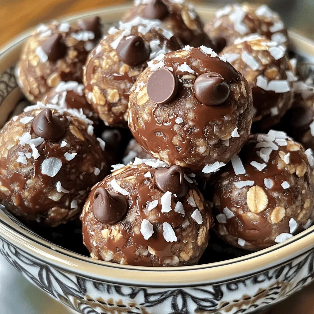 Chocolate Coconut Energy Balls Nutritious Snack Guide