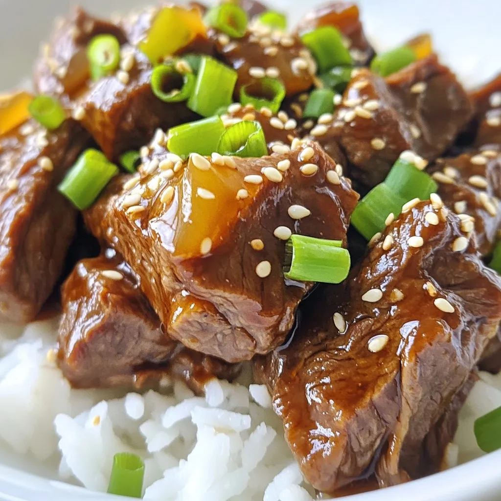 Instant Pot Teriyaki Beef Flavorful and Easy Recipe