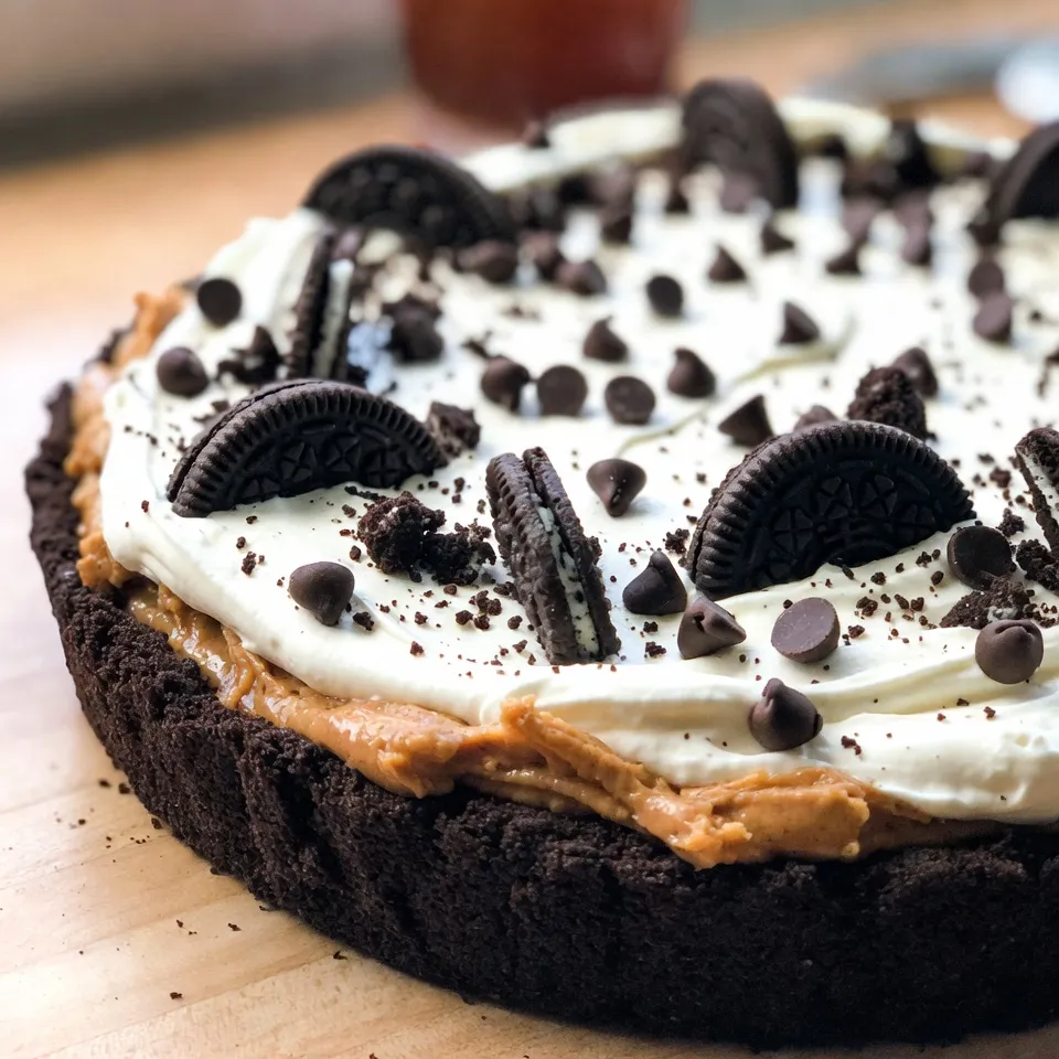 Peanut Butter Oreo Pie Tasty Dessert to Savor