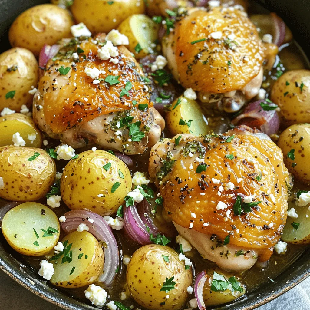 One-Pan Greek Chicken and Potatoes Flavors Unleashed