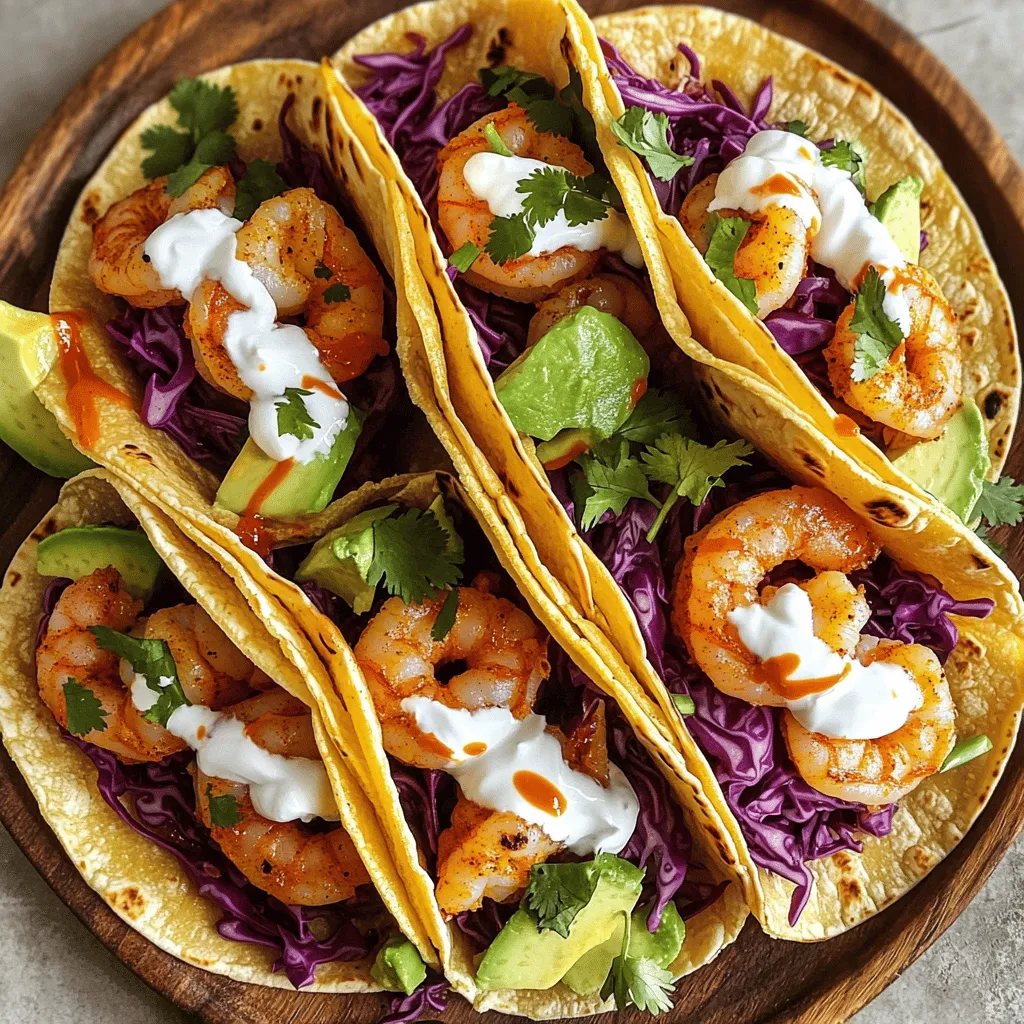Spicy Cajun Shrimp Tacos Flavorful and Quick Recipe