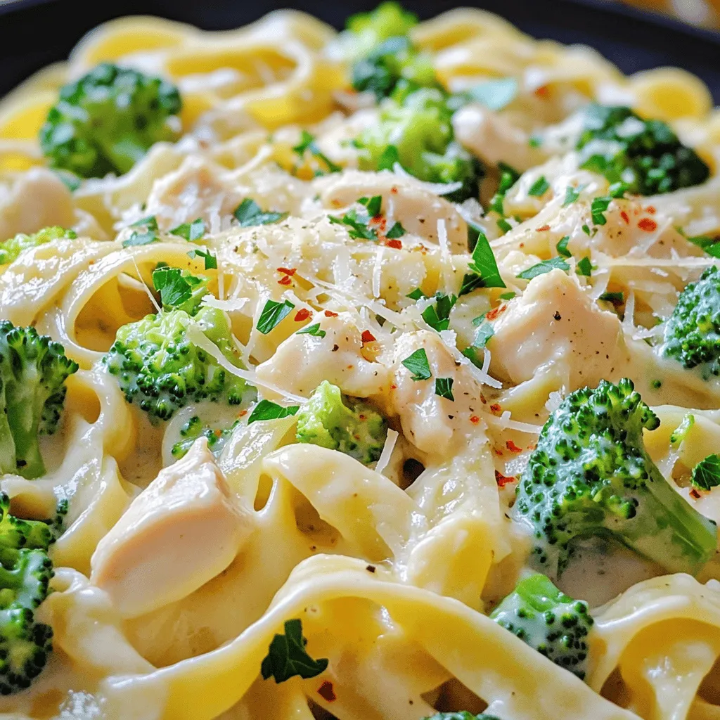 Savory Chicken and Broccoli Pasta Creamy Recipe