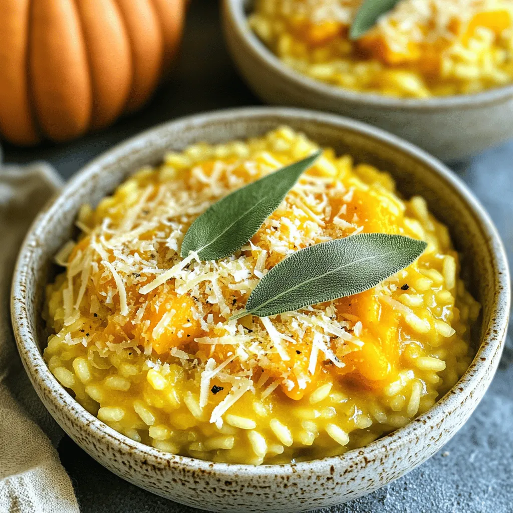 Savory Pumpkin Risotto Creamy and Comforting Recipe