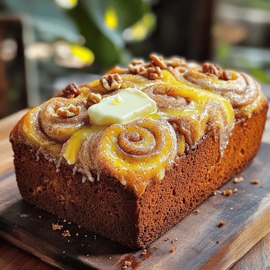 Cinnamon Swirl Banana Bread Delightfully Moist Recipe