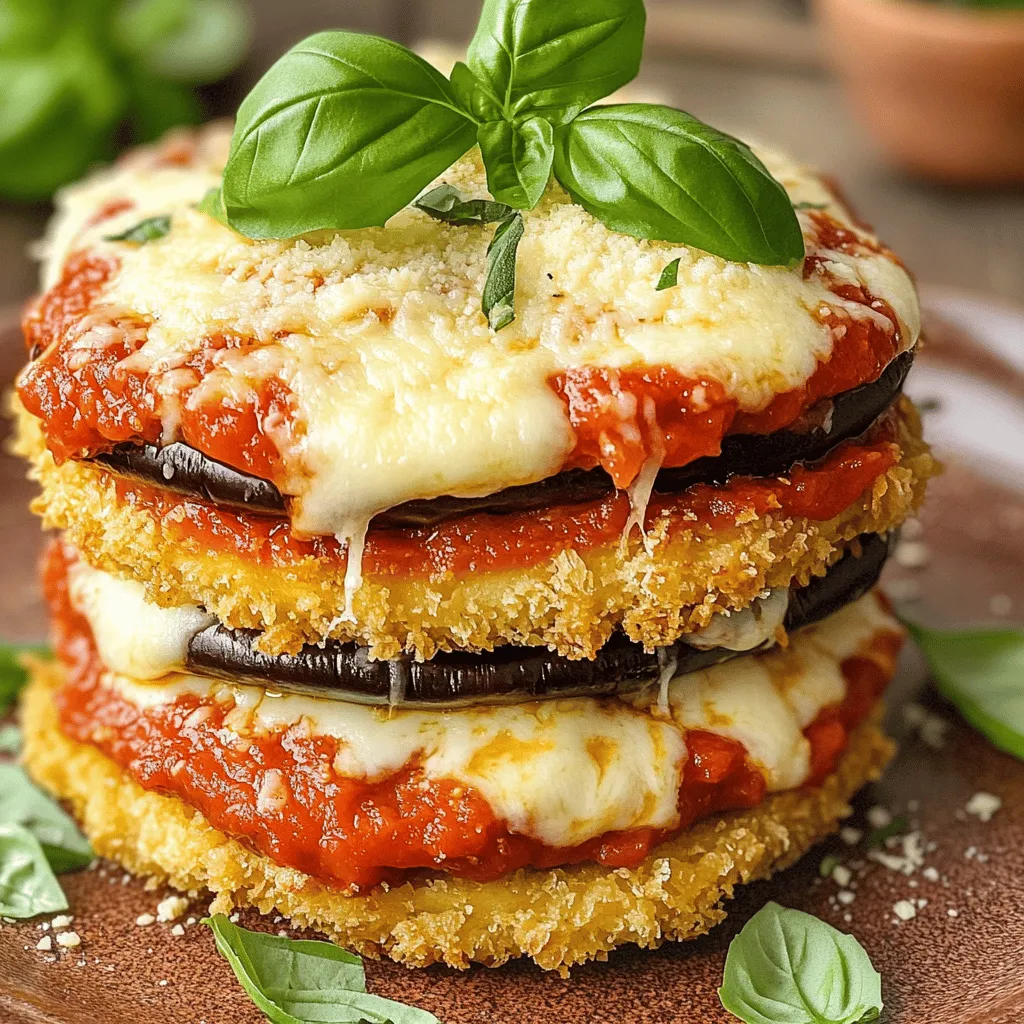 Eggplant Parmesan Stacks Flavorful and Simple Recipe