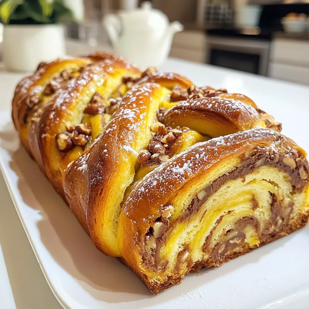 Chocolate Hazelnut Babka Irresistible Sweet Delight