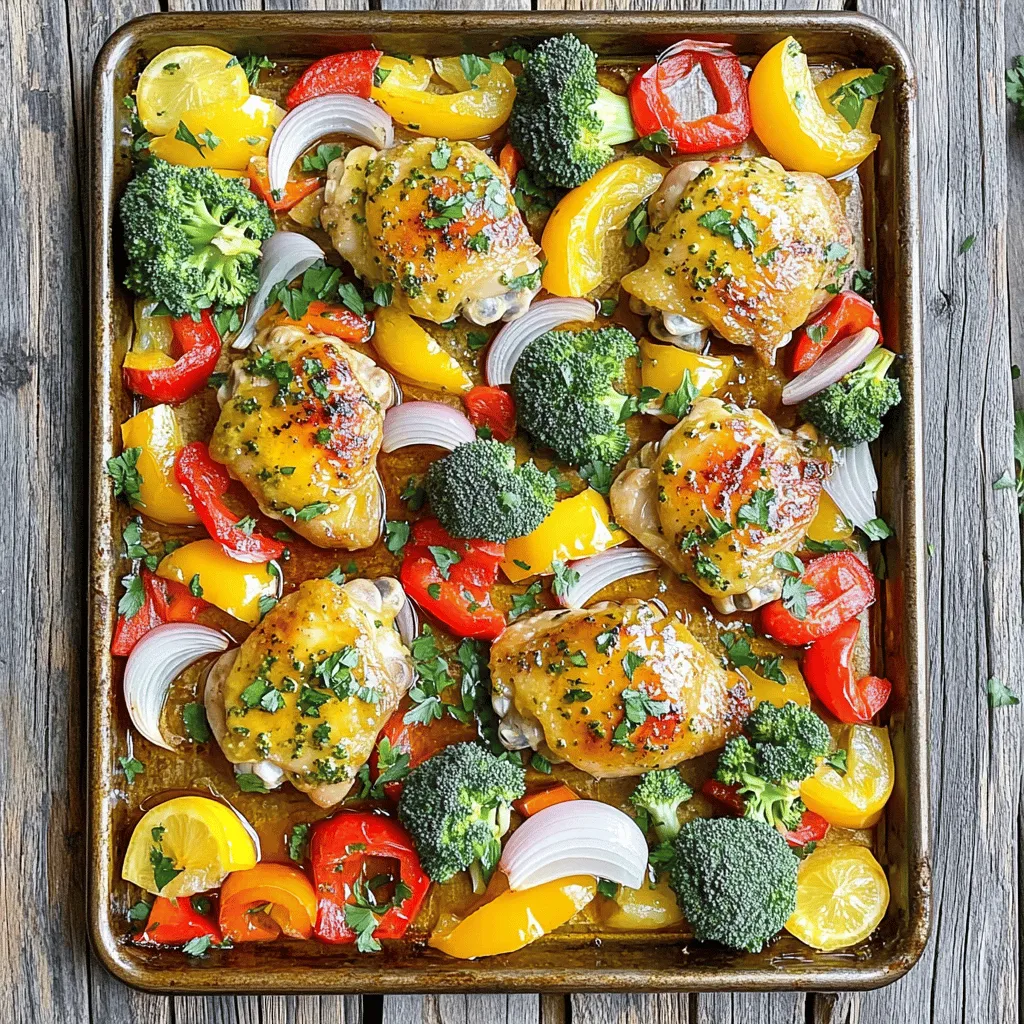 Sheet Pan Chicken and Veggies Flavorful One-Pan Meal