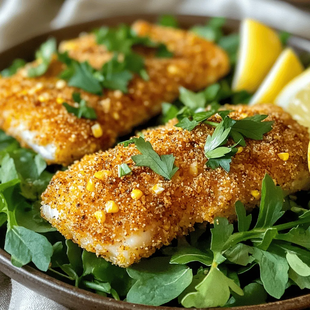 Spicy Cajun Air Fryer Catfish Tasty and Crispy Meal