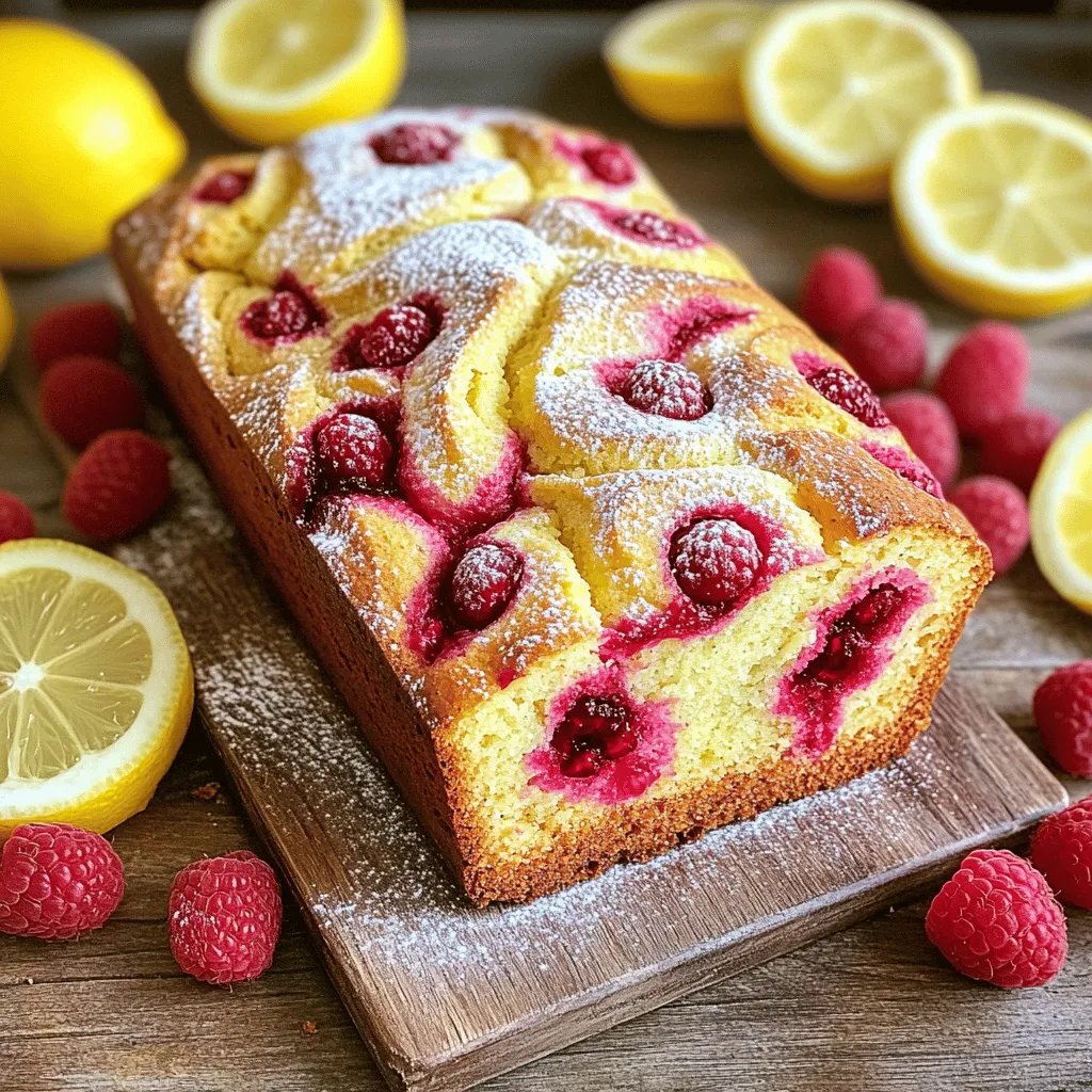 Easy Lemon Raspberry Loaf Delightful and Simple Treat
