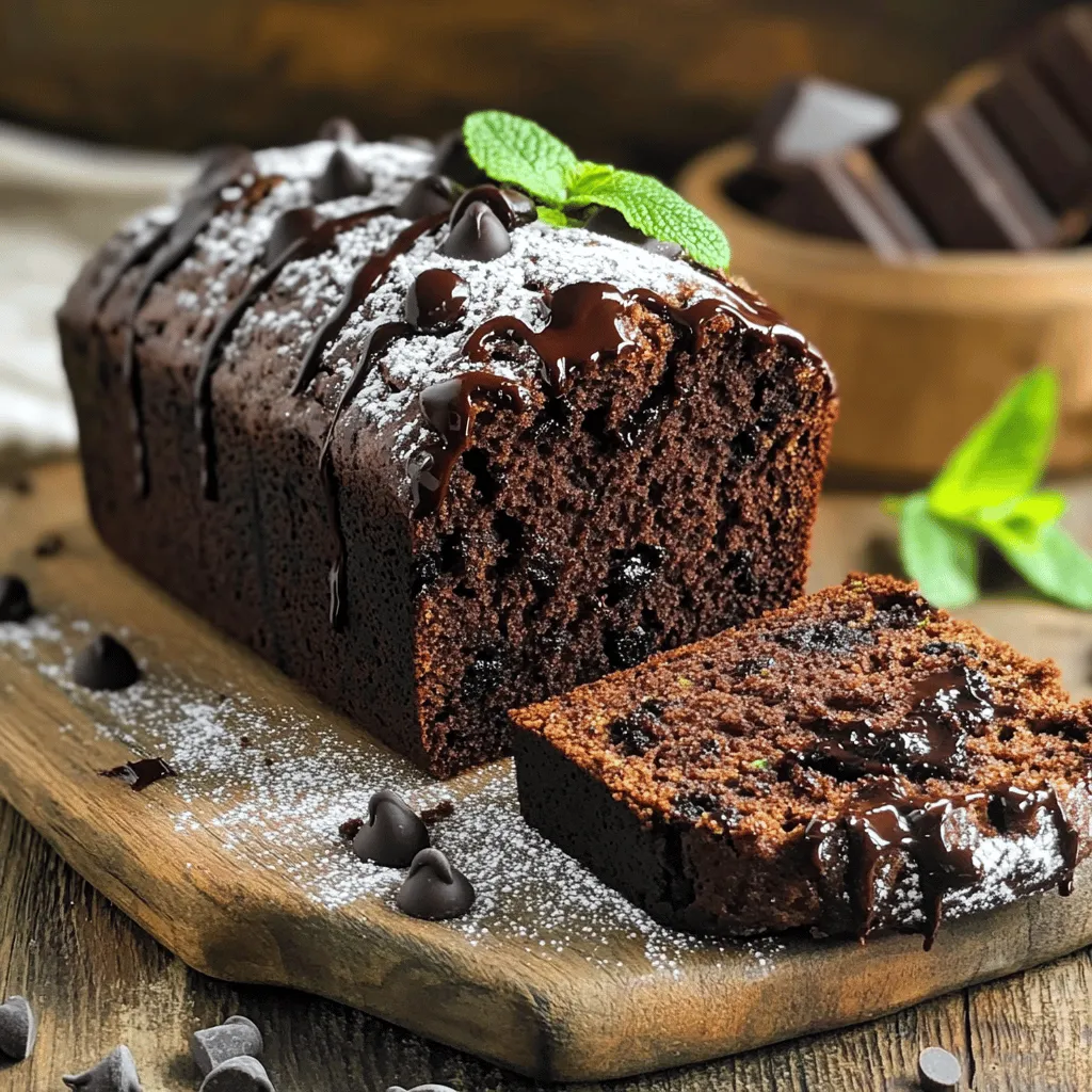 Healthy Chocolate Zucchini Bread Moist and Tasty Recipe