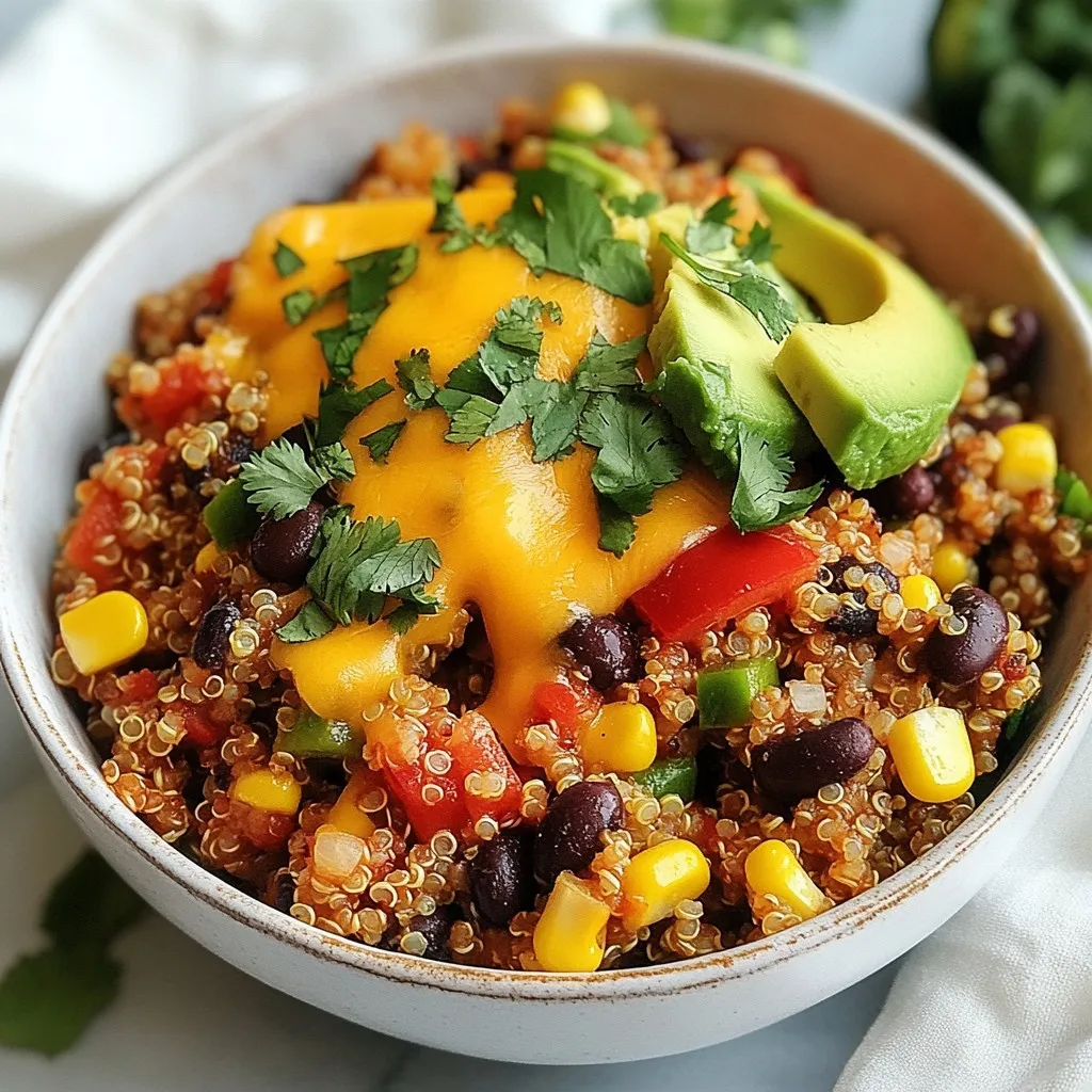 Tex-Mex Quinoa Skillet Quick and Flavorful Meal