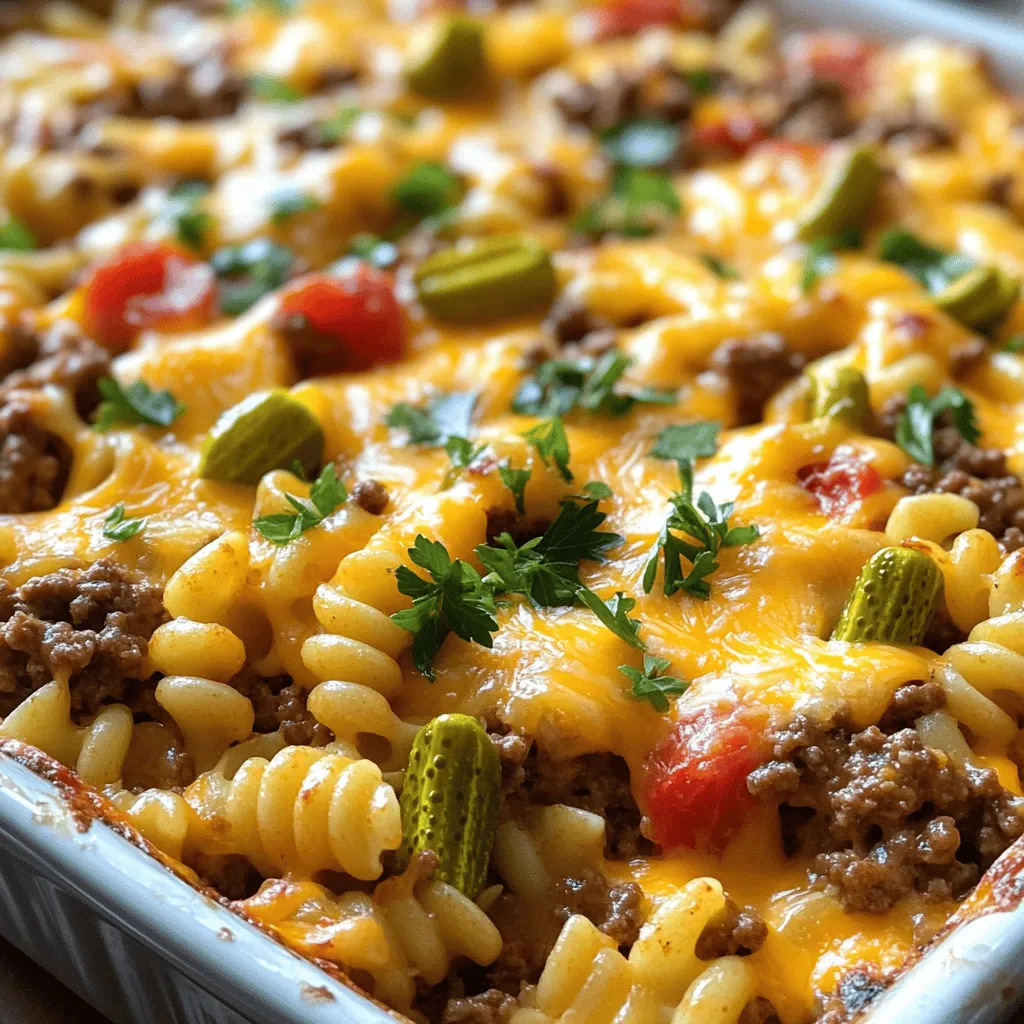 Classic Cheeseburger Casserole Tasty and Easy Recipe