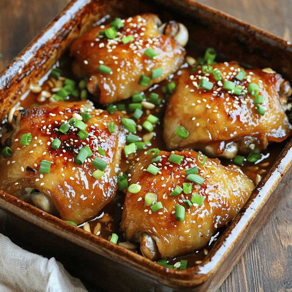 Honey Garlic Chicken Thighs Flavorful and Easy Recipe