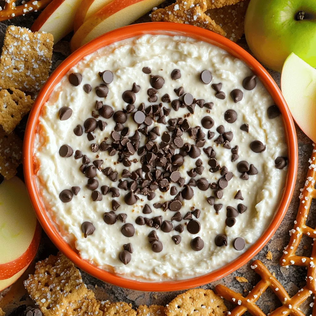 Cottage Cheese Chocolate Chip Cookie Dip Delight