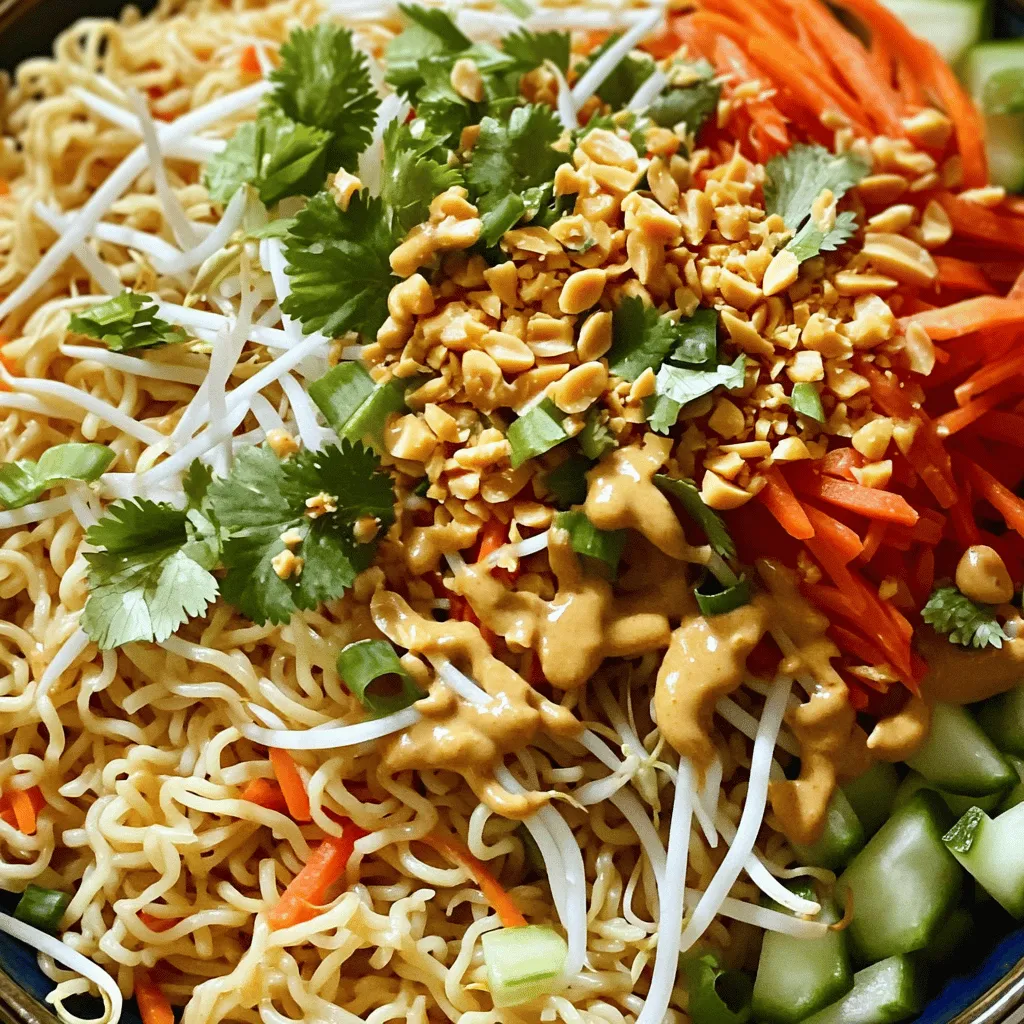 Thai Peanut Noodles Flavorful and Simple Recipe Guide