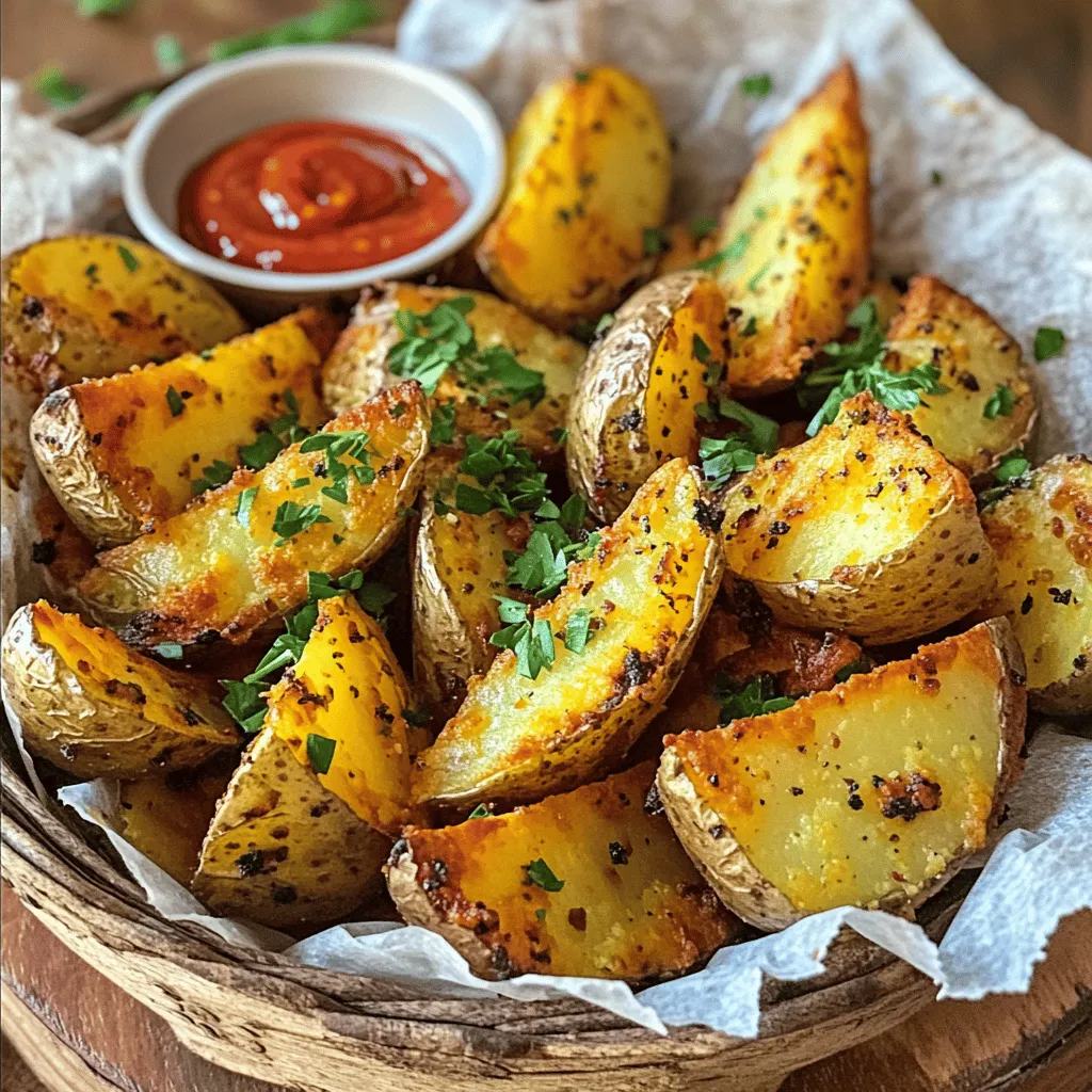 Crispy Potato Wedges Simple and Flavorful Recipe