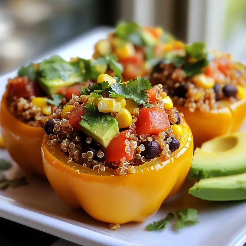 Vegan Stuffed Bell Peppers Nutritious and Tasty Dish