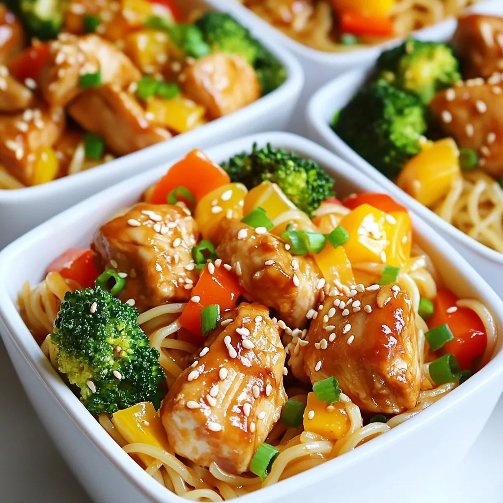 Teriyaki Chicken Noodle Bowl Flavorful and Easy Recipe