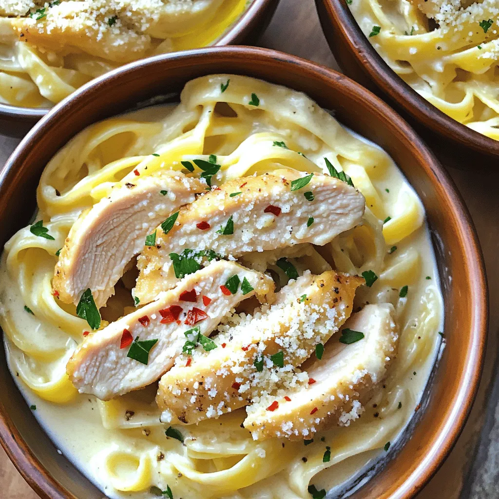 Creamy Garlic Chicken Pasta Quick and Flavorful Meal