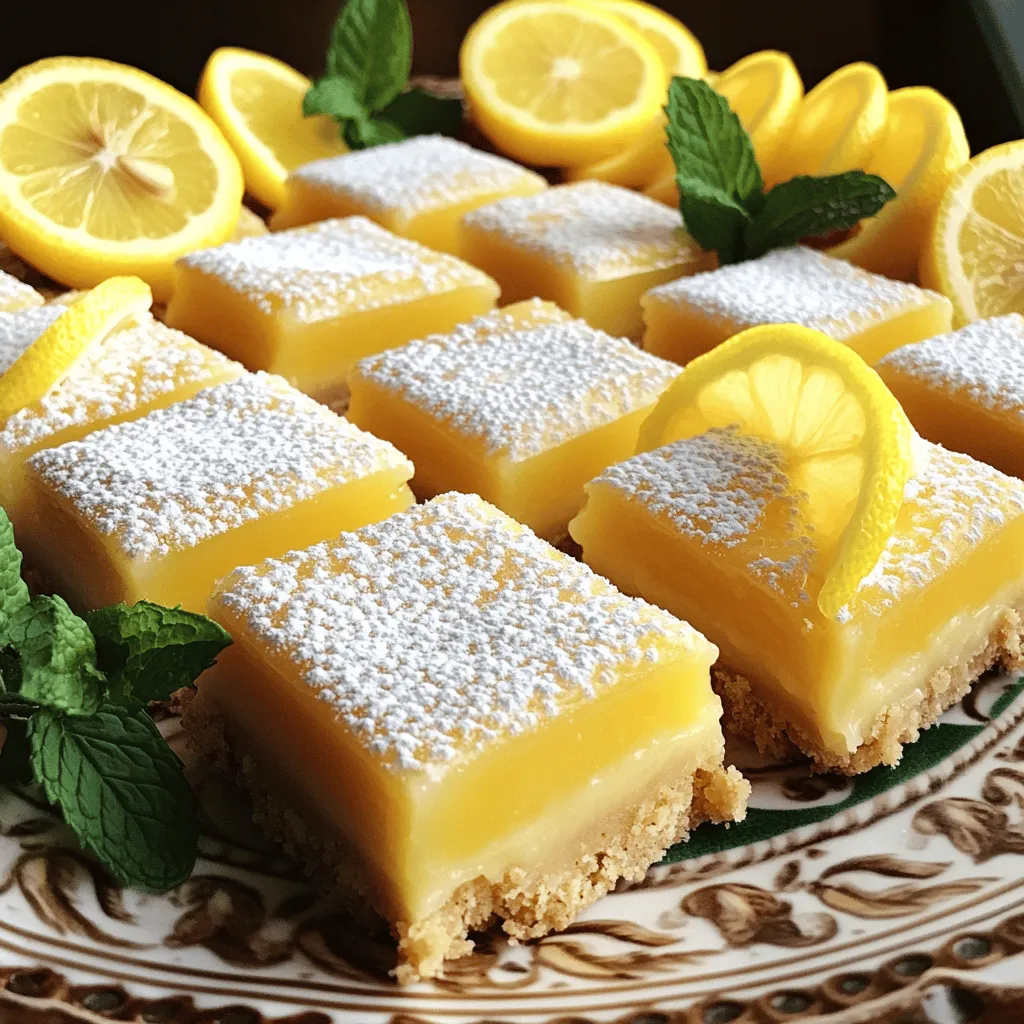 Easy Lemon Bars Simple and Refreshing Dessert Recipe