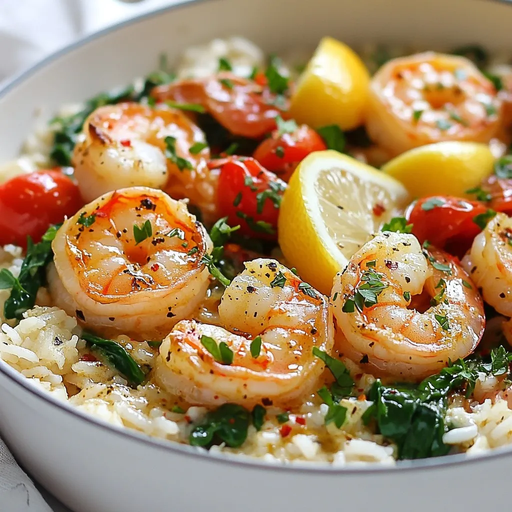 Garlic Butter Shrimp Rice Skillet Flavorful Delight