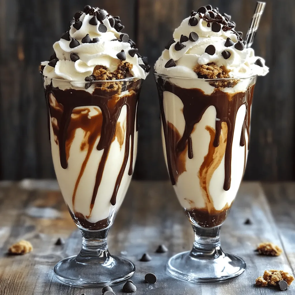 Chocolate Chip Cookie Shake Irresistible Treat Recipe
