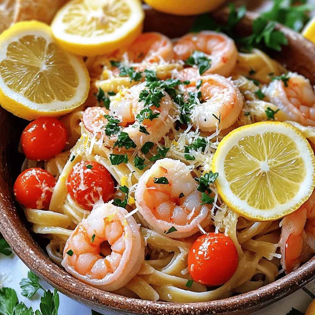 Lemon Garlic Shrimp Pasta Simple and Flavorful Dish